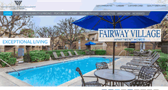 Desktop Screenshot of fairwayvillageapartmenthomes.com